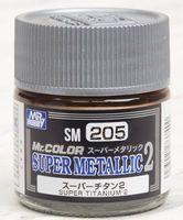 Краска Mr.Color - SM205 Super Titanium 2