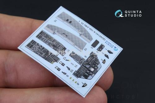 3D Декаль интерьера кабины A-10A для модели HobbyBoss