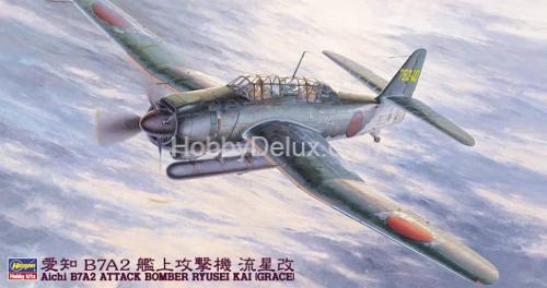 Hasegawa 09149 Японский бомбардировщик AICHI B7A2 ATTACK BOMBER RYUSEI KAI (GRACE)