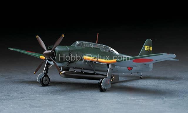 Hasegawa 09149 Японский бомбардировщик AICHI B7A2 ATTACK BOMBER RYUSEI KAI (GRACE) JT49