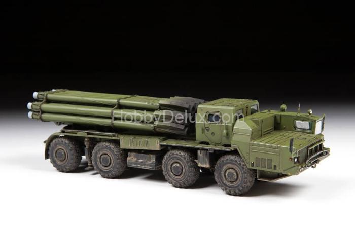 Сборная модель Российская реактивная система залпового огня «Смерч» ZV5072