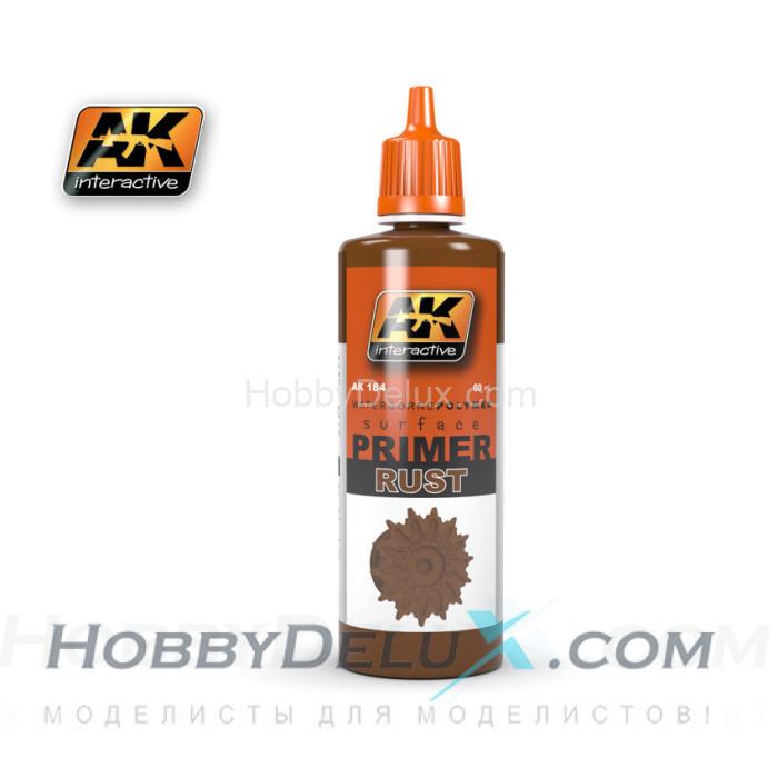 AK-184 RUST PRIMER 60 ml. - Грунтовка цвета ржавчины 60 мл. AK-184
