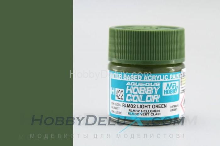 Краска акриловая Hobby Color - H422 RLM82 Light Green H422