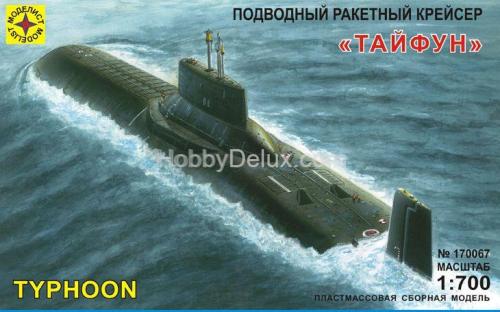 Подводный ракетный крейсер "Тайфун"
