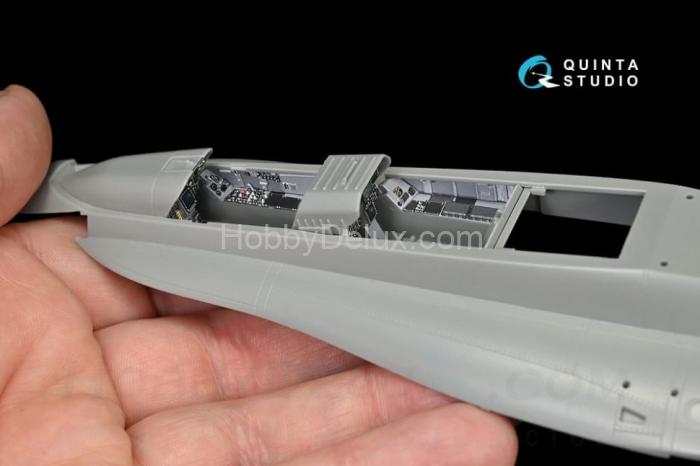 3D Декаль интерьера кабины F/A-18B для модели Kinetic QD48145