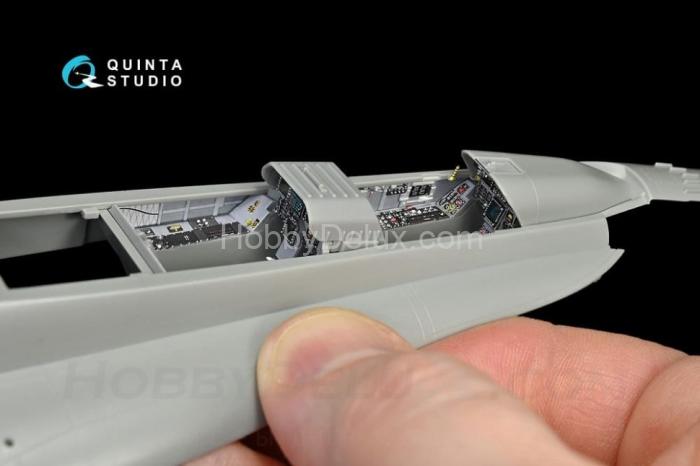 3D Декаль интерьера кабины F/A-18B для модели Kinetic QD48145