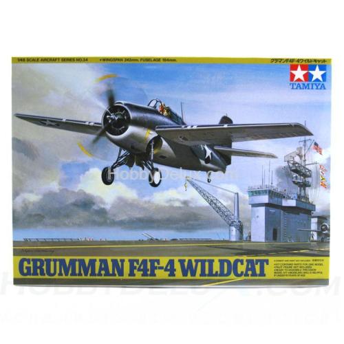 Американский истребитель-бомбардировщик Grumman F4F Wildcat