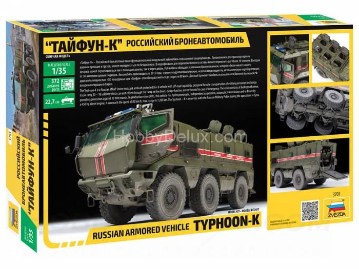Российский бронеавтомобиль "Тайфун-К" ZV3701