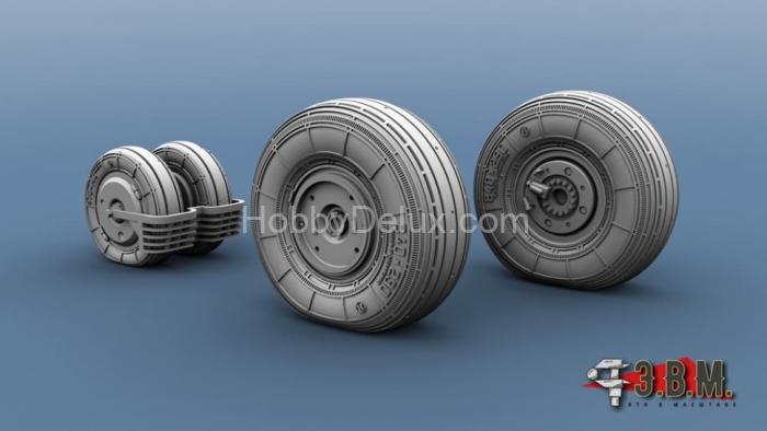 Миг-29 колеса шасси 1/72 RS72011