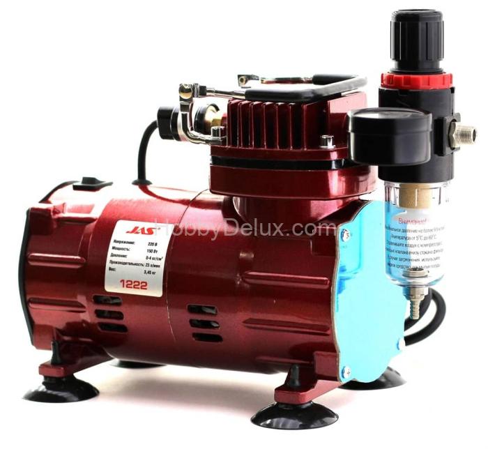 Компрессор Jas 1222, с регулятором давления, автоматика JAS1222