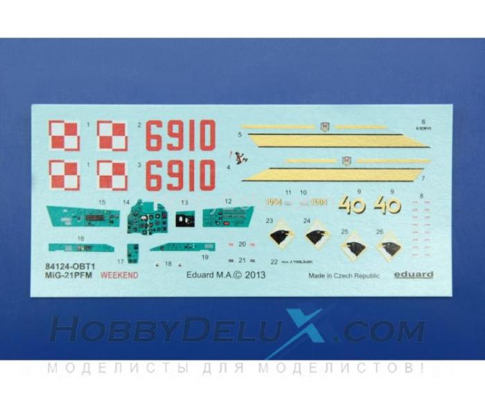 Mikoyan MiG-21PFM, Weekend edition EDU-084124
