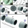 KATRAN 4809 Сопла двигателя F-14A Tomcat (разные) KAT4809