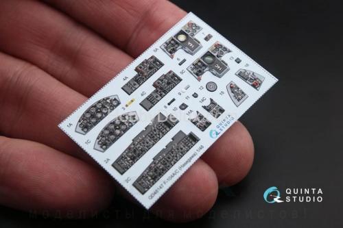 3D Декаль интерьера кабины F-104A/C для модели Hasegawa