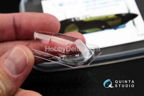 Набор остекления Як-1 средние серии для модели Моделсвит/ЮФ, 1 шт