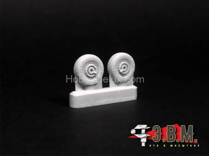 Миг-29 СМТ колеса шасси (два вида ступиц)1/72 RS72012