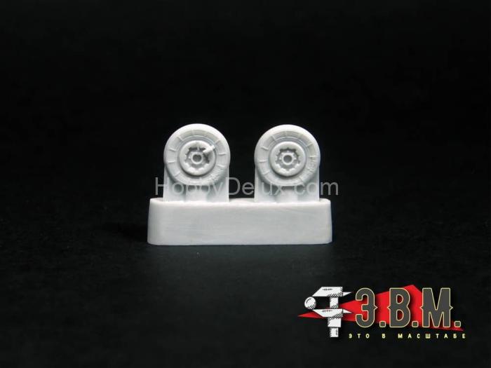 Миг-29 СМТ колеса шасси (два вида ступиц)1/72 RS72012