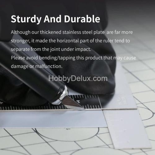 DSPIAE SST-01 Т-образная линейка из нержавеющей стали