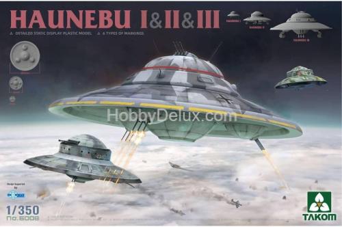 Takom 6008 Haunebu I, II, III
