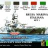 Набор красок Life Color -  REGIA MARINA ITALIANA SET #1 CS15