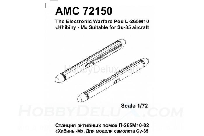 1/72 Станция активных помех Л-265М10-02 «Хибины-М» AMC72150