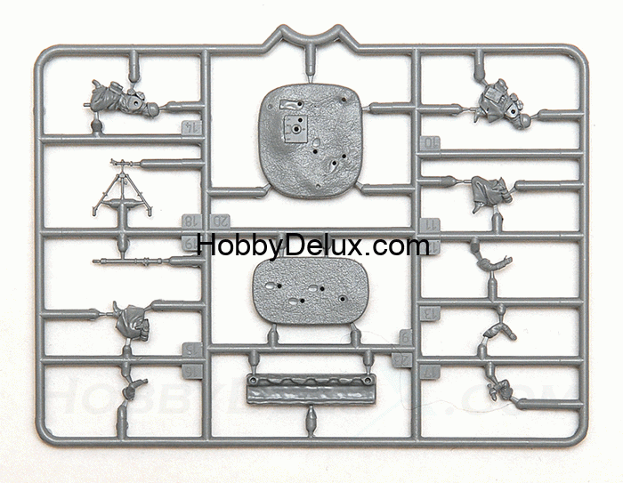 Немецкий 81-мм миномет с расчетом (зима) ZV6209