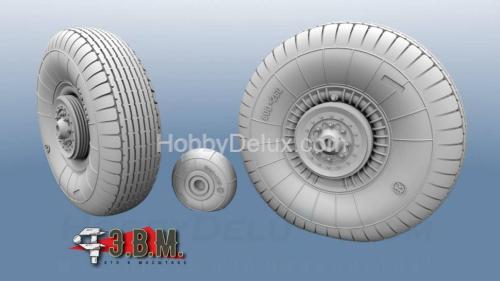 Ил-2 колеса шасси ранние 1/48