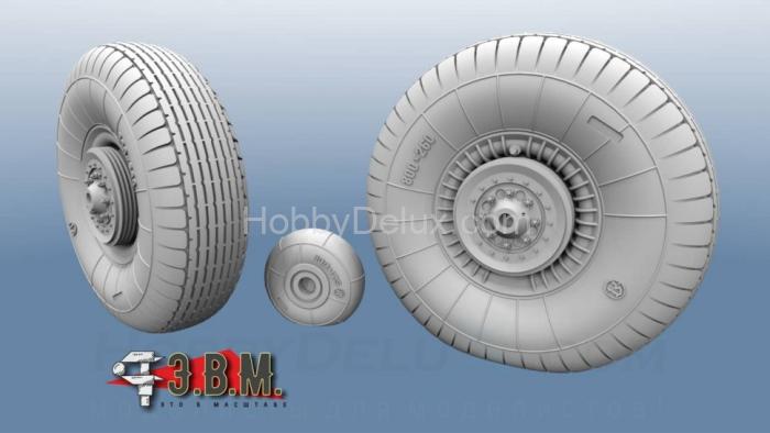 Ил-2 колеса шасси ранние 1/48 RS48001