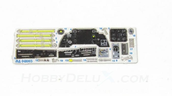 Набор фототравления на Ла-9 от АРК МД048003