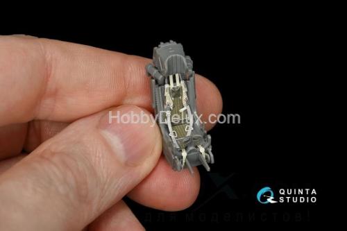 3D Декаль интерьера кабины Су-27 для модели GWH