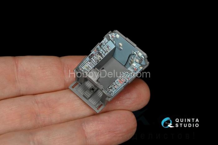 3D Декаль интерьера кабины Су-27 для модели GWH QD48148