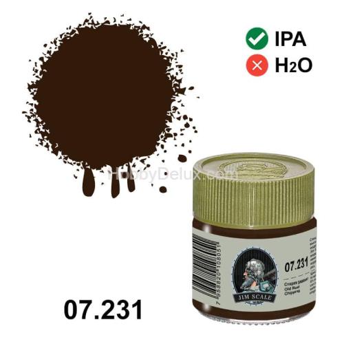 Спиртовая краска - Старая ржавчина Old Rust (Chipping)