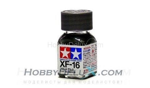Краска эмалевая Tamiya - XF-16 Flat Aluminum 80316