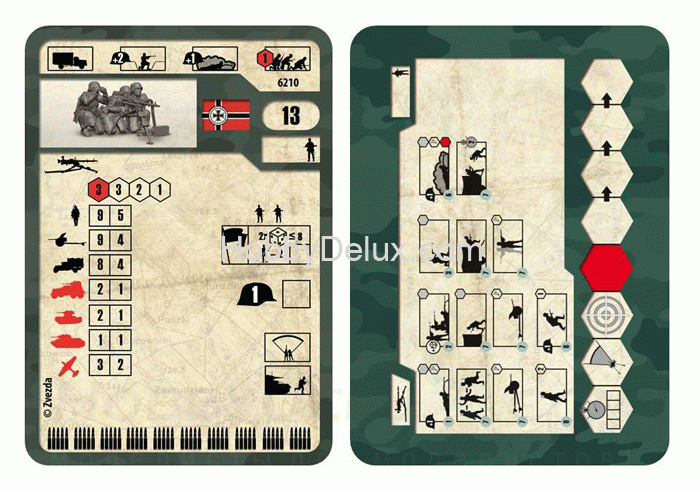 Немецкий пулемет МГ-34 с расчётом 1939-42гг (зима) ZV6210