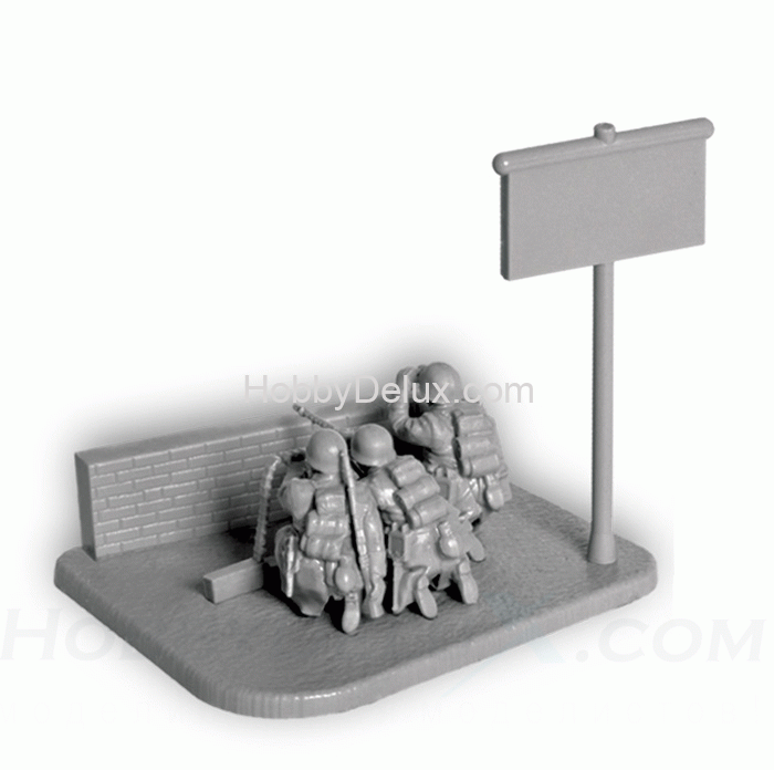 Немецкий пулемет МГ-34 с расчётом 1939-42гг (зима) ZV6210