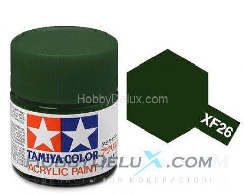 Краска акриловая Tamiya - XF-26 Deep Green 81726