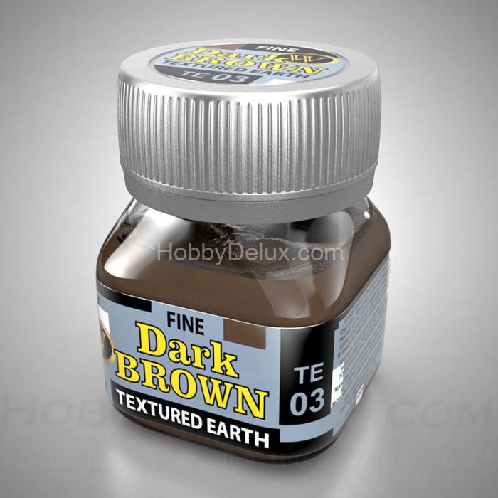 WILDER TE-03 - МЕЛКАЯ ТЁМНО-КОРИЧНЕВАЯ ЗЕМЛЯ HDF-TE-03