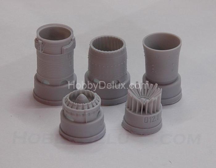 МиГ-21ПФ / ПФМ / С / М / Р Реактивное сопло двигателя Р11Ф2-300 AMG72012-1