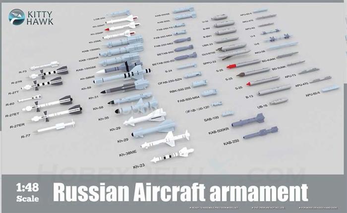 Набор авиационного вооружения ВКС России (Russian Aircraft Armament) KH80151