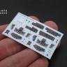 3D Декаль интерьера кабины TF-104G для модели Hasegawa QD48152