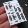 3D Декаль интерьера кабины TF-104G для модели Hasegawa QD48152