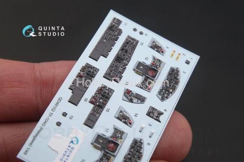 3D Декаль интерьера кабины TF-104G для модели Hasegawa