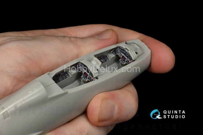 3D Декаль интерьера кабины TF-104G для модели Hasegawa QD48152