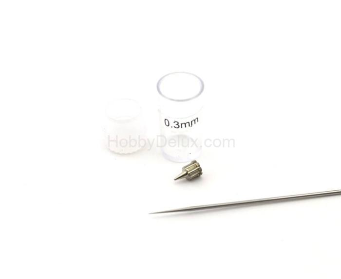 Ремкомплект для аэрографов аэрографов 80-й серии 0,3 мм (игла высокопрочная, сопло) JAS5543