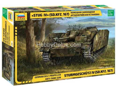 Немецкая самоходная артиллерийская установка «StuG IV» (SD.KFZ. 167)