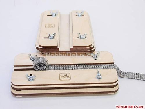 Кондуктор для сборки траков моделей гусеничной техники