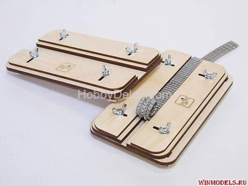 Кондуктор для сборки траков моделей гусеничной техники