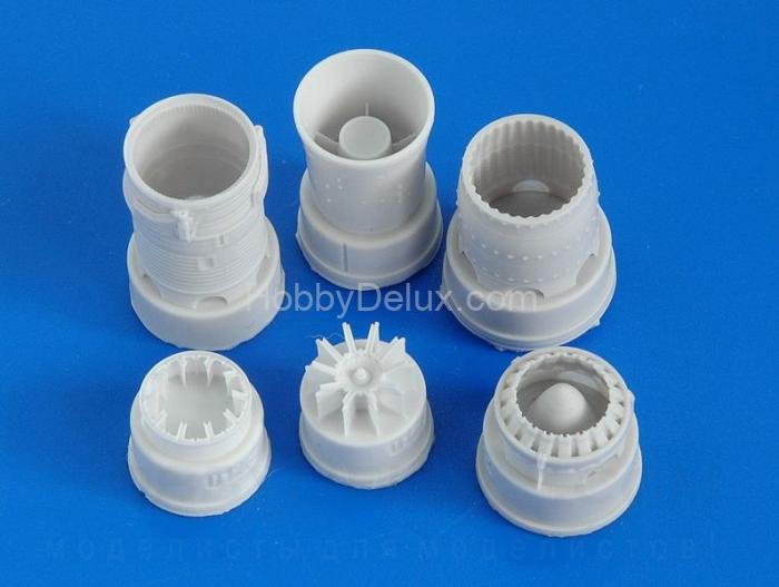 МиГ-21СМ / СМТ / МФ / ПД Реактивное сопло двигателя Р13-300 AMG72012-2