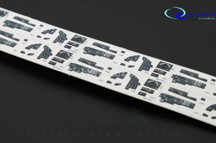 3D Декаль интерьера кабины Пе-2 QD72001