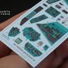 3D Декаль интерьера кабины Ми-24П для модели Звезда QD48155