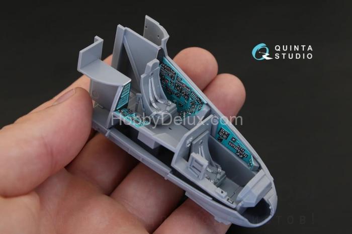 3D Декаль интерьера кабины Ми-24П для модели Звезда QD48155
